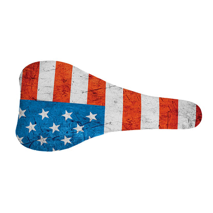 Rough USA Flag Print Bicycle Seat Cover