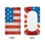 Rough USA Flag Print Changing Pad Cover