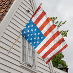 Rough USA Flag Print House Flag