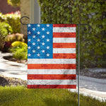 Rough USA Flag Print House Flag