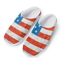Rough USA Flag Print Mesh Casual Shoes