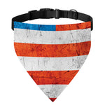 Rough USA Flag Print Over The Collar Dog Bandana
