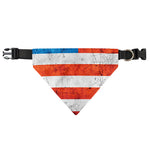 Rough USA Flag Print Over The Collar Dog Bandana