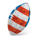 Rough USA Flag Print Rugby Ball