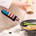 Rough USA Flag Print Skillet Handle Cover