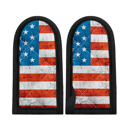 Rough USA Flag Print Skillet Handle Cover
