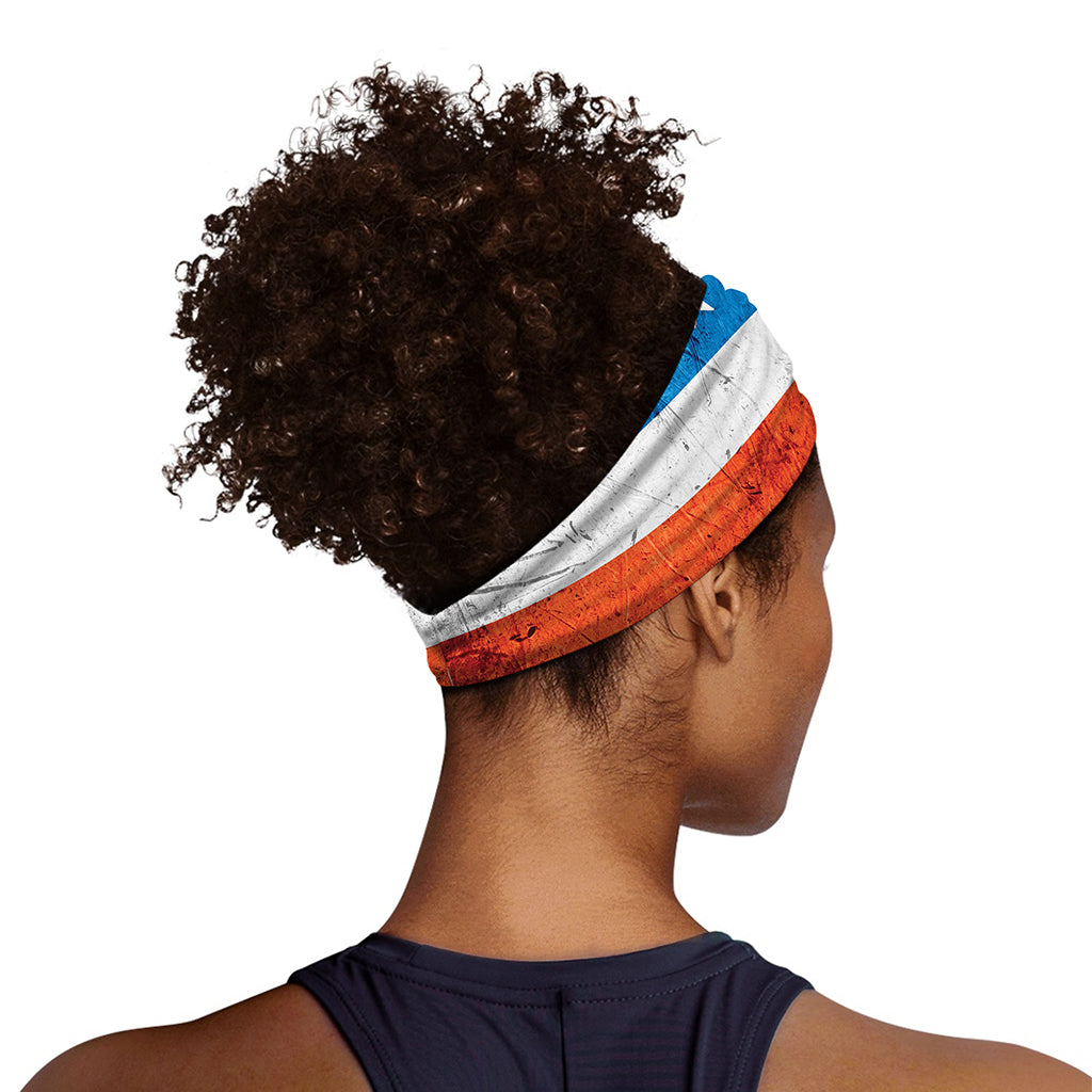 Rough USA Flag Print Sports Headband