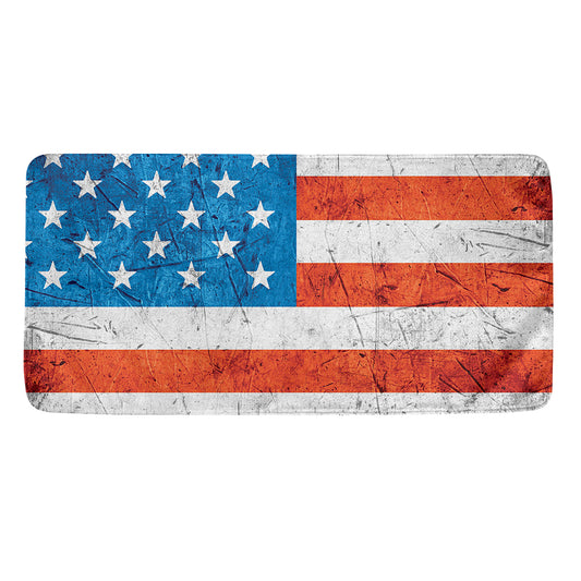 Rough USA Flag Print Towel