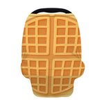 Round Waffle Print Baby Seat Cover