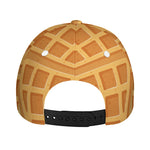 Round Waffle Print Baseball Cap