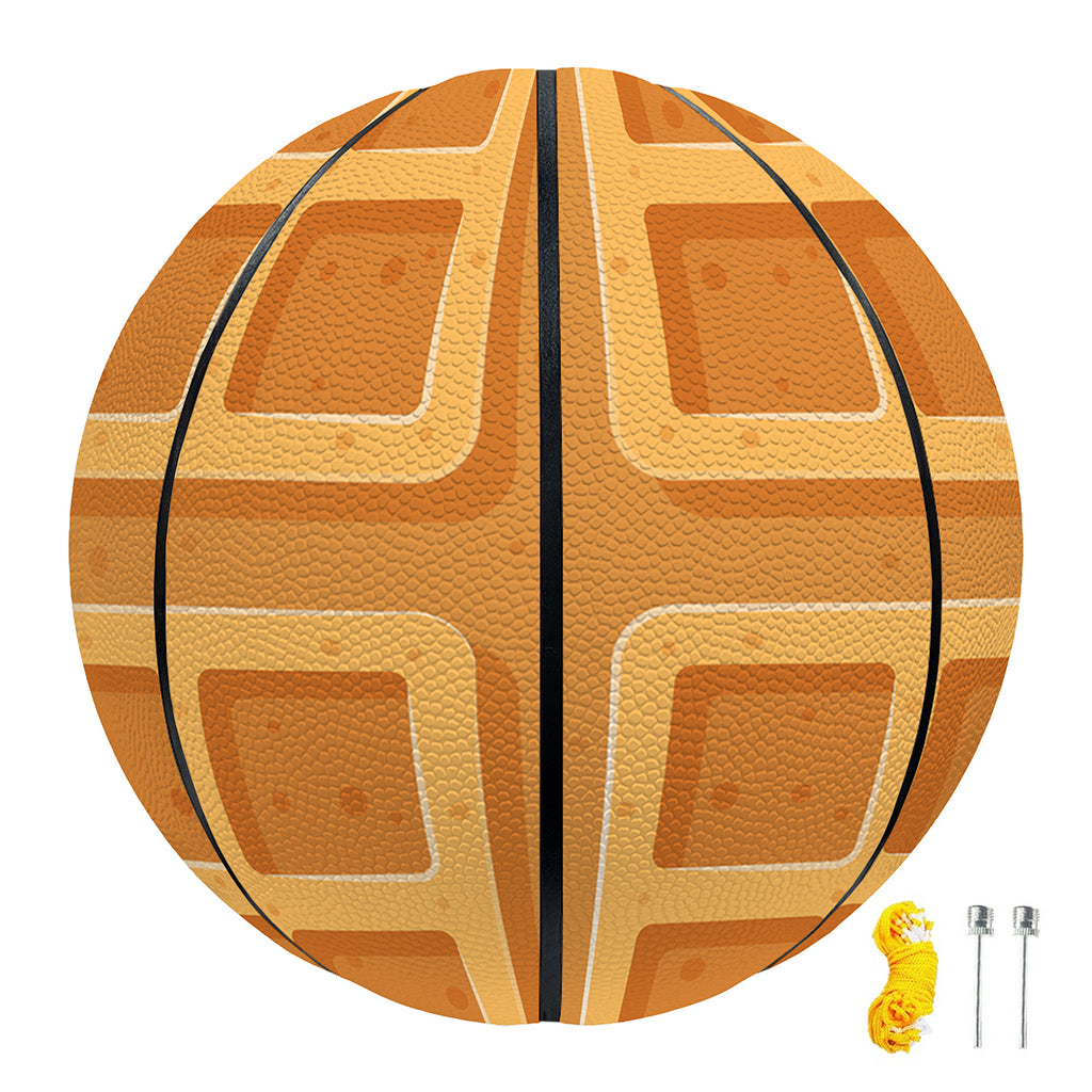 Round Waffle Print Basketball