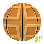 Round Waffle Print Basketball