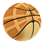 Round Waffle Print Basketball