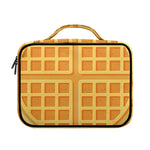 Round Waffle Print Briefcase Bible Bag