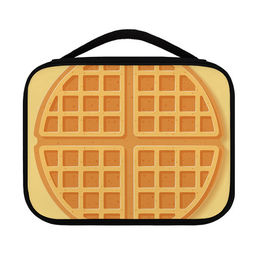 Round Waffle Print Classic Bible Case
