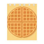 Round Waffle Print Curtain