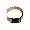 Round Waffle Print Dog Collar