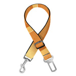 Round Waffle Print Dog Seat Belt