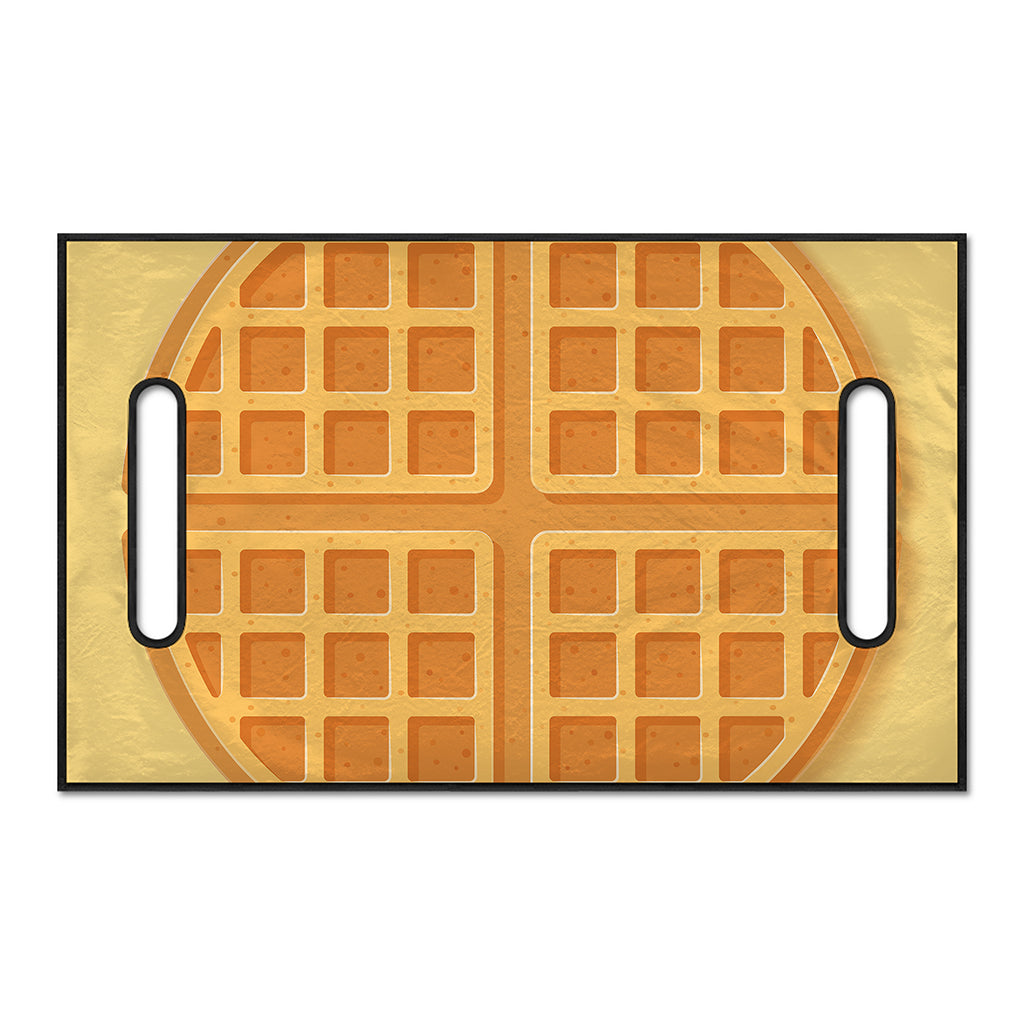 Round Waffle Print Golf Cart Seat Cover