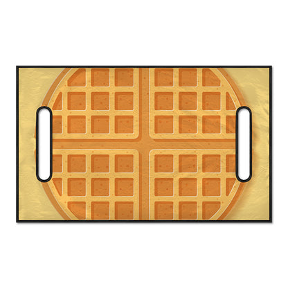 Round Waffle Print Golf Cart Seat Cover