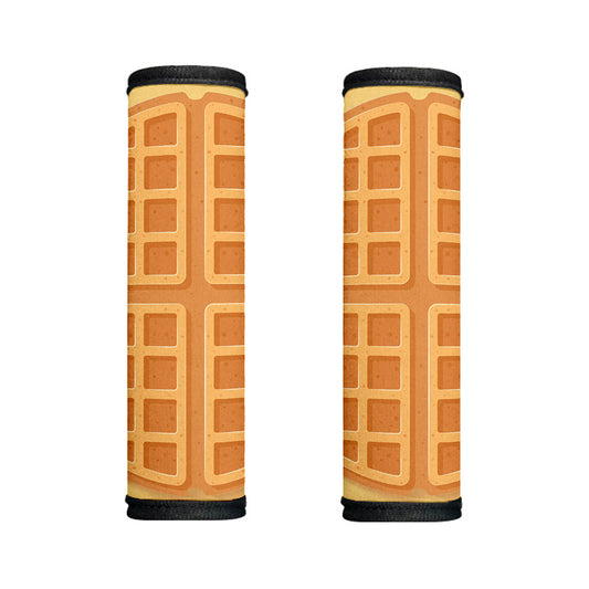 Round Waffle Print Handle Covers