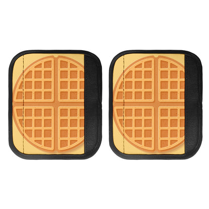 Round Waffle Print Handle Covers