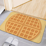 Round Waffle Print Indoor Door Mat