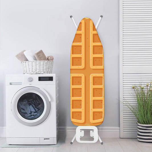 Round Waffle Print Ironing Board Cover