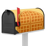 Round Waffle Print Mailbox Cover
