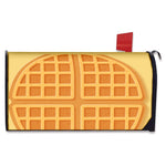 Round Waffle Print Mailbox Cover