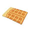 Round Waffle Print Pet Cooling Mat Cover