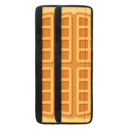 Round Waffle Print Refrigerator Handle Covers