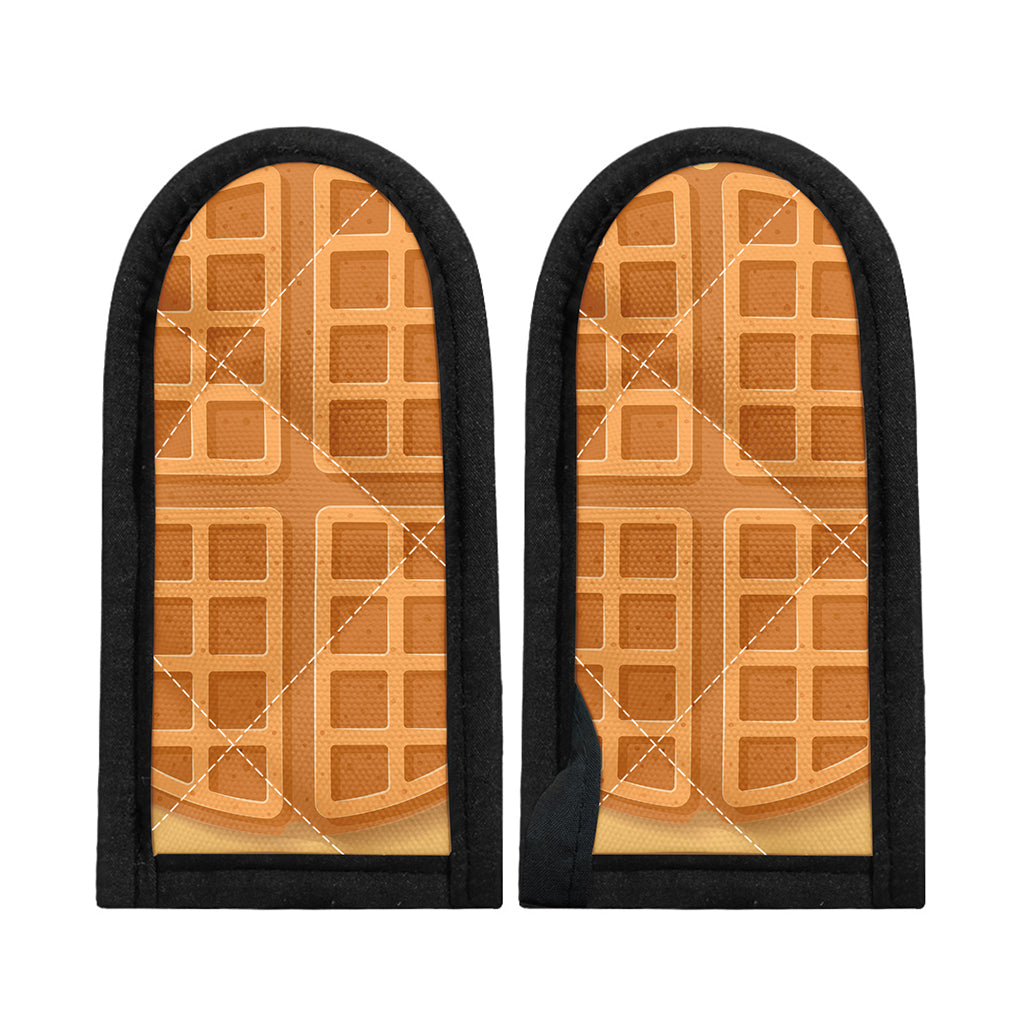 Round Waffle Print Skillet Handle Cover