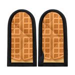 Round Waffle Print Skillet Handle Cover