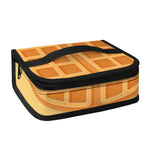 Round Waffle Print Small Lunch Bag
