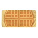 Round Waffle Print Towel