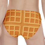 Round Waffle Print Women's Panties