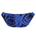 Royal Blue Rose Print Fanny Pack