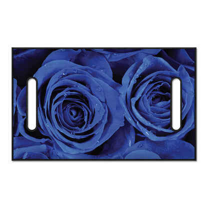 Royal Blue Rose Print Golf Cart Seat Cover