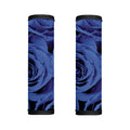 Royal Blue Rose Print Handle Covers