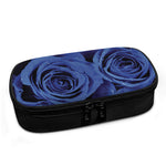 Royal Blue Rose Print Insulin Cooler Travel Case