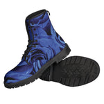 Royal Blue Rose Print Backpack