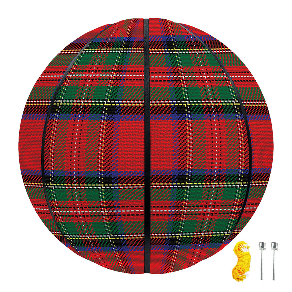 Royal Stewart Tartan Pattern Print Basketball