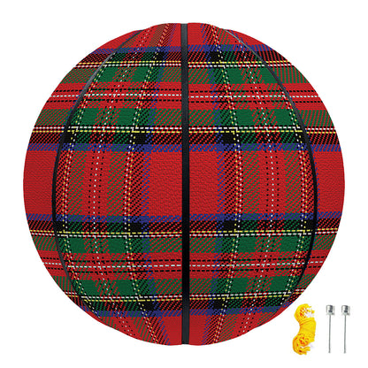 Royal Stewart Tartan Pattern Print Basketball