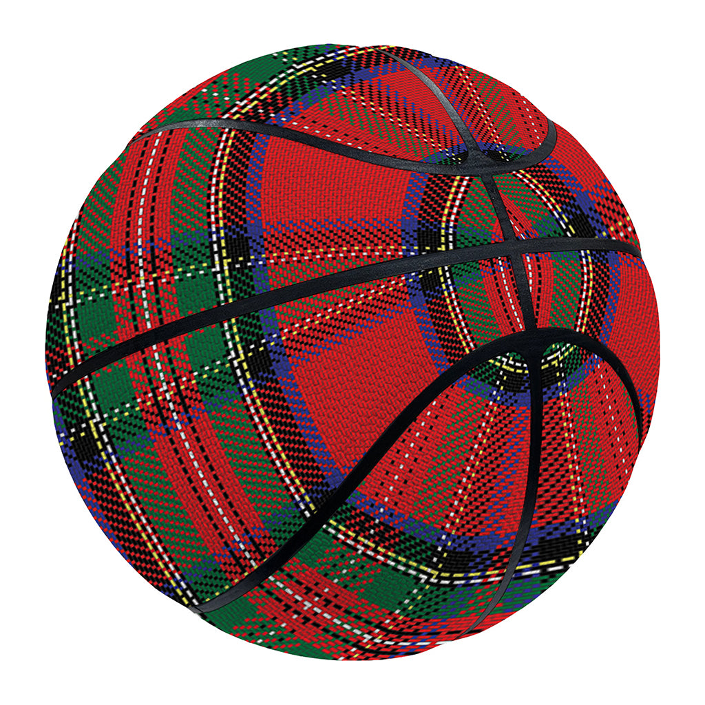 Royal Stewart Tartan Pattern Print Basketball