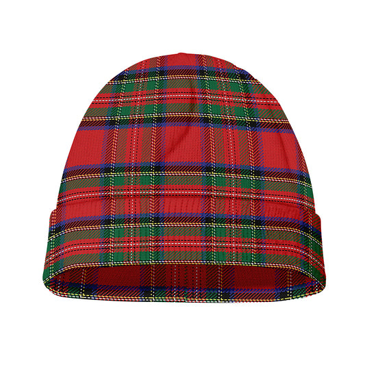 Royal Stewart Tartan Pattern Print Beanie