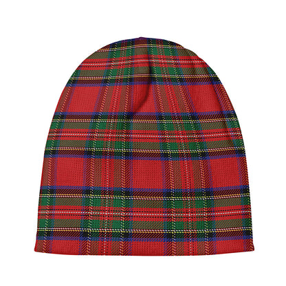 Royal Stewart Tartan Pattern Print Beanie