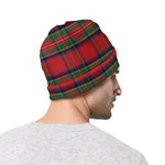 Royal Stewart Tartan Pattern Print Beanie