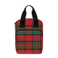Royal Stewart Tartan Pattern Print Bible Tote Bag