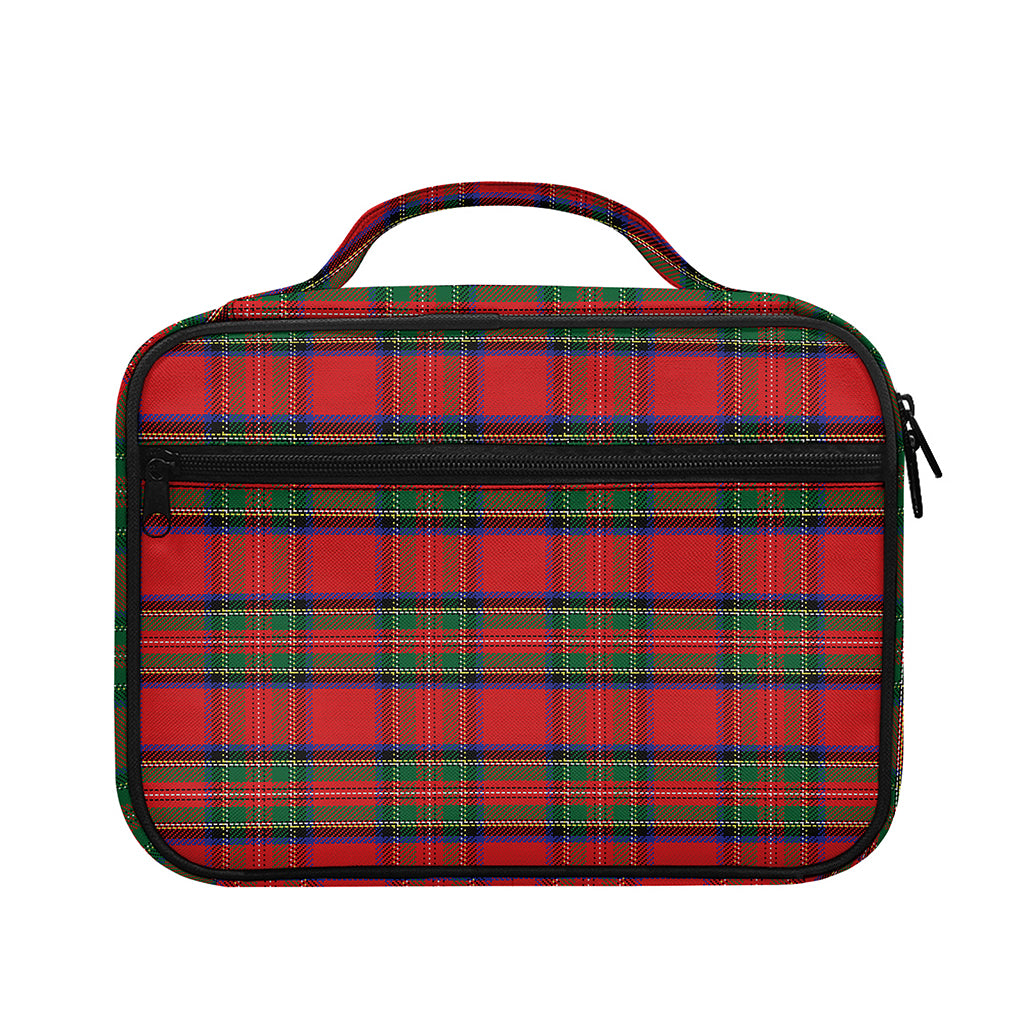 Royal Stewart Tartan Pattern Print Briefcase Bible Bag